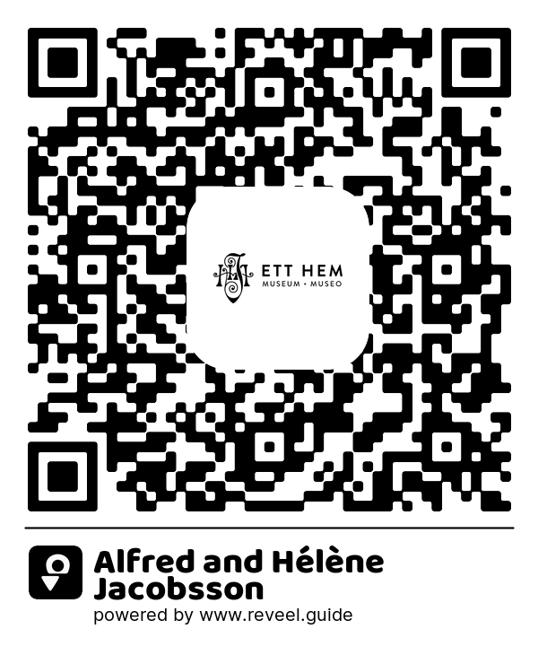 Image of the QR linking to the Alfred and Hélène Jacobsson