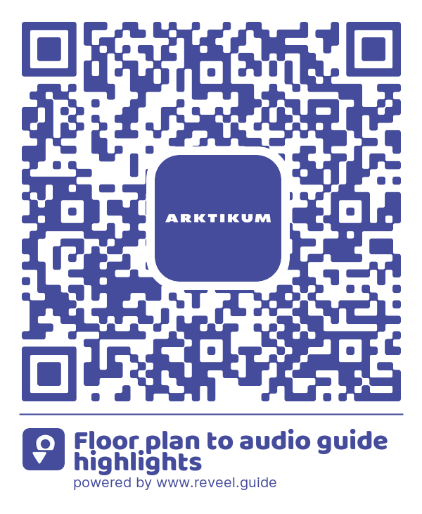 Image of the QR linking to the Floor plan to audio guide highlights