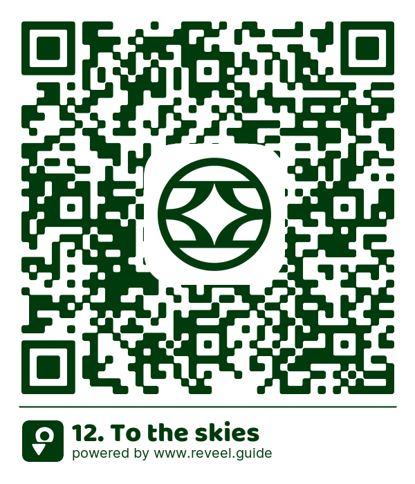 Image of the QR linking to the 12. To the skies