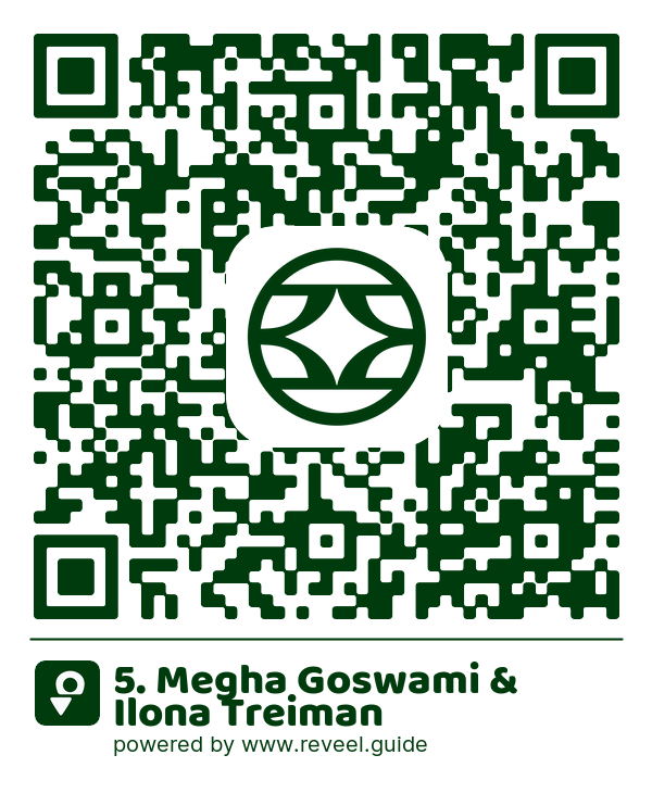 Image of the QR linking to the 5. Megha Goswami & Ilona Treiman 
