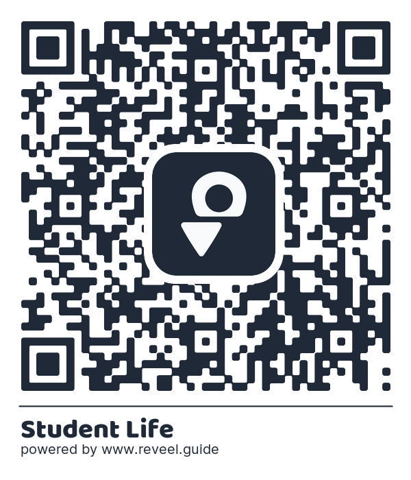 Image of the QR linking to the Student Life