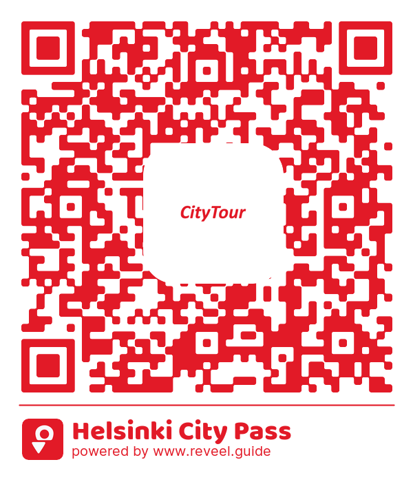 Image of the QR linking to the Helsinki City Pass