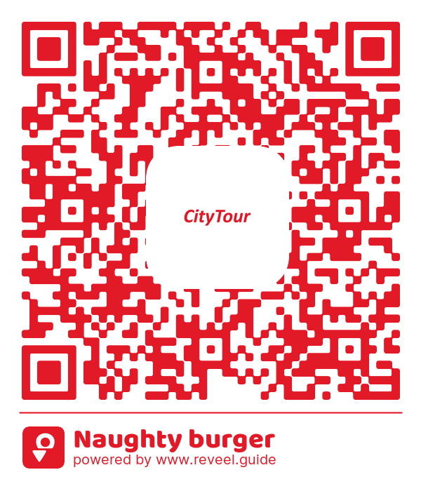 Image of the QR linking to the Naughty burger