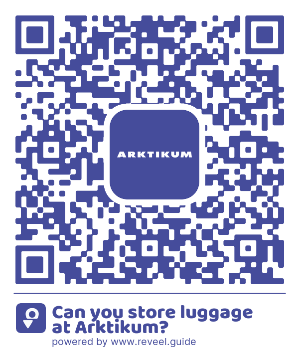 Image of the QR linking to the Can you store luggage at Arktikum?