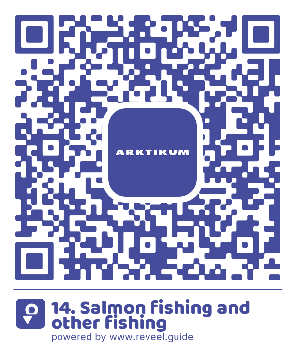 Image of the QR linking to the 14. Salmon fishing and other fishing