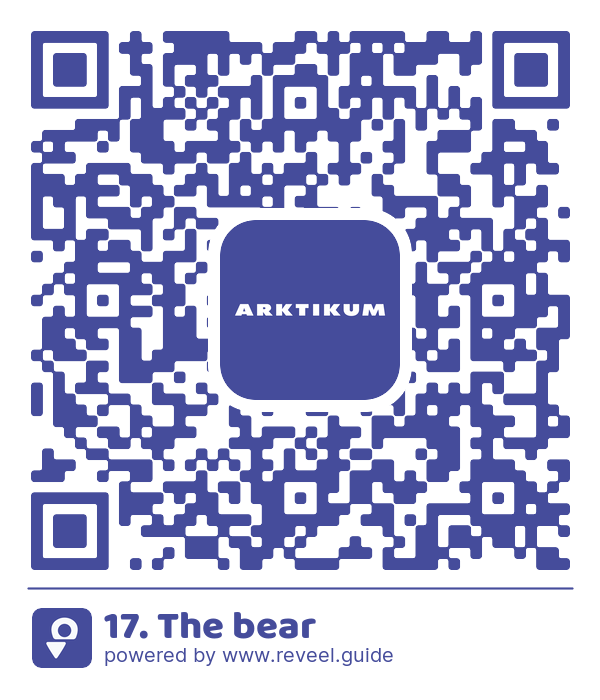 Image of the QR linking to the 17. The bear
