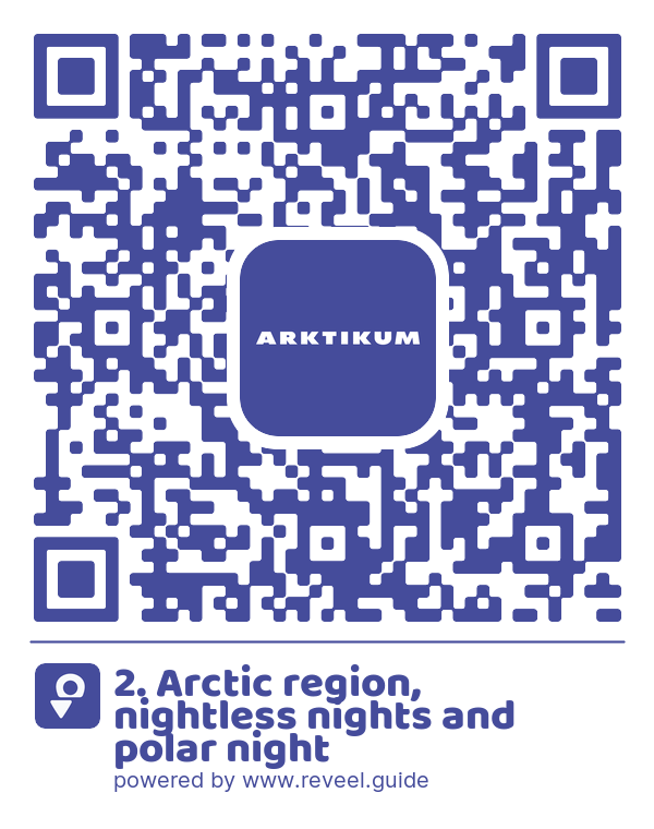 Image of the QR linking to the 2. Arctic region, nightless nights and polar night
