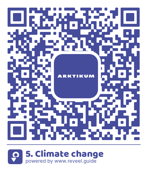 Image of the QR linking to the 5. Climate change