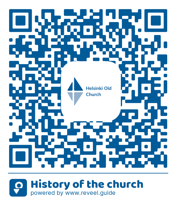 Image of the QR linking to the History of the church