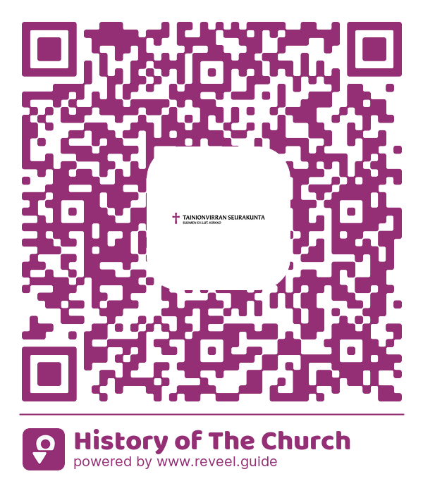 Image of the QR linking to the History of The Church