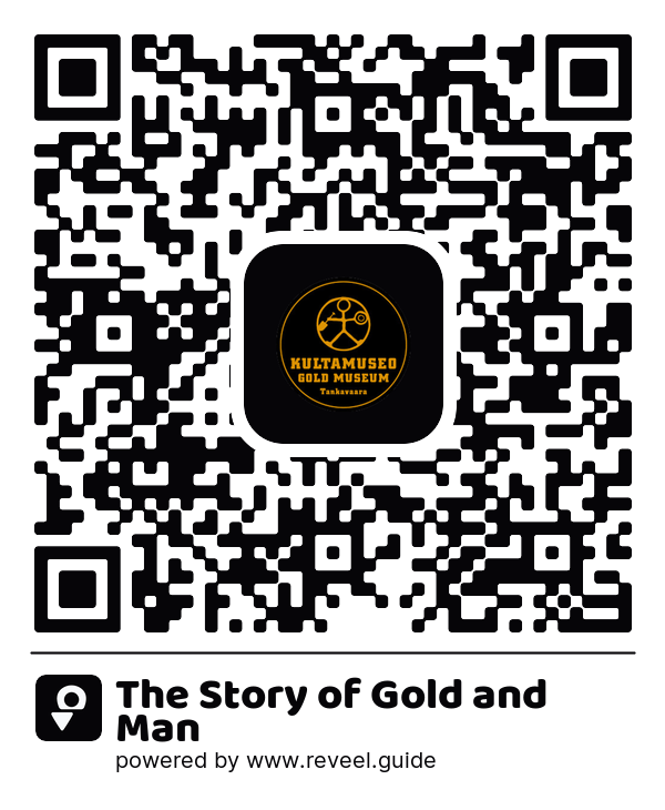 Image of the QR linking to the The Story of Gold and Man