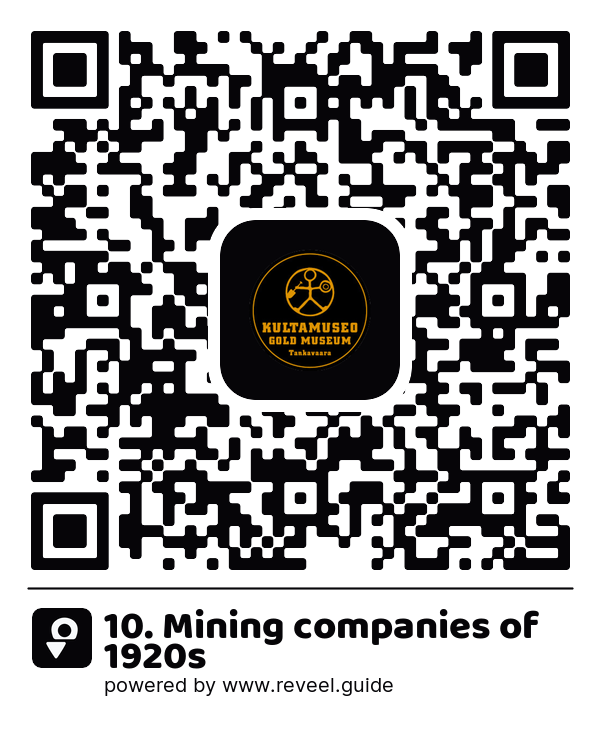 Image of the QR linking to the 10. Mining companies of 1920s