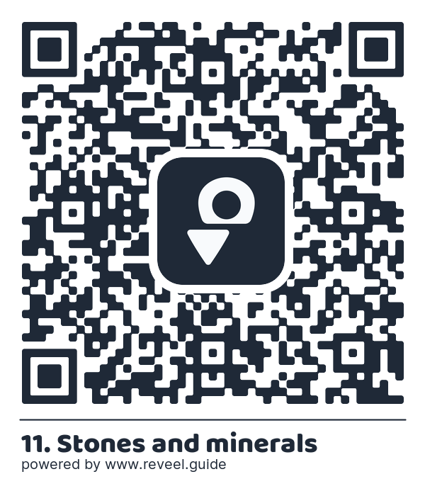 Image of the QR linking to the 11. Stones and minerals