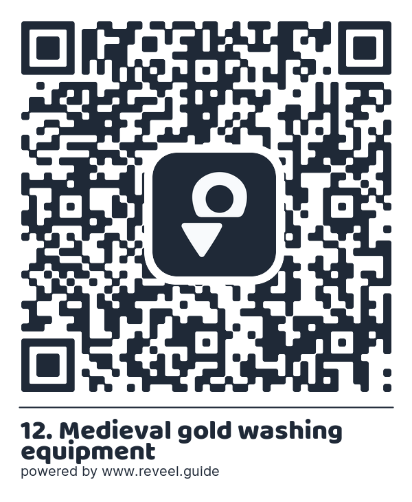 Image of the QR linking to the 12. Medieval gold washing equipment 