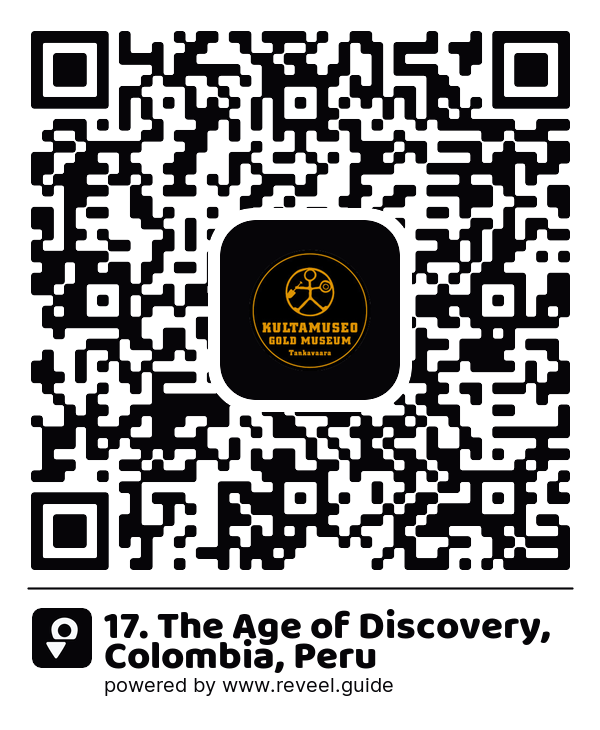 Image of the QR linking to the 17. The Age of Discovery, Colombia, Peru 