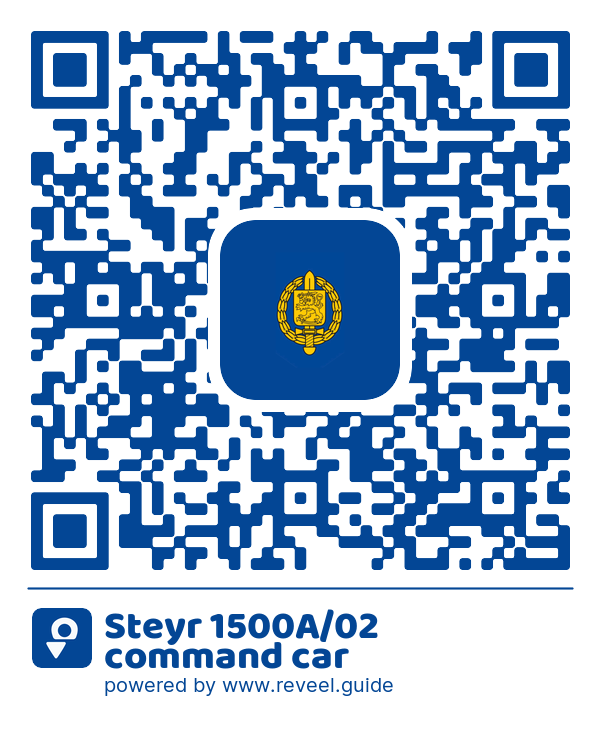 Image of the QR linking to the Steyr 1500A/02 command car