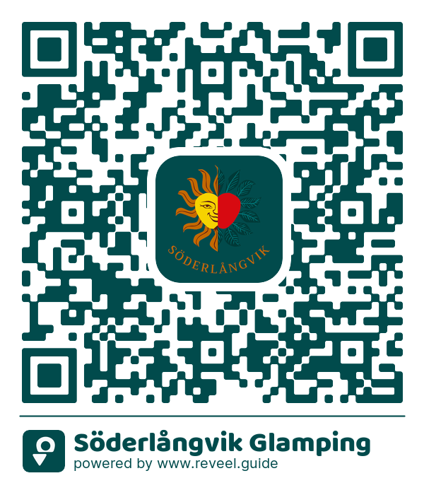 Image of the QR linking to the Söderlångvik Glamping