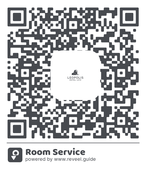 Image of the QR linking to the Room Service