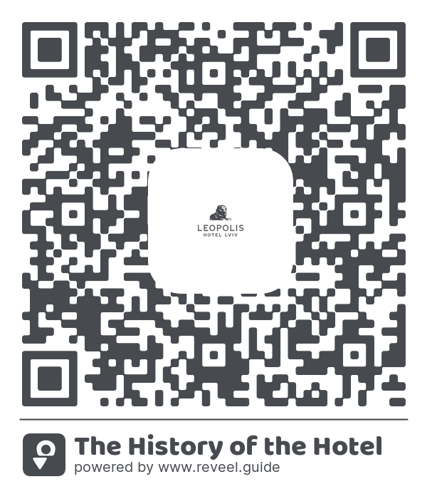 Image of the QR linking to the The History of the Hotel