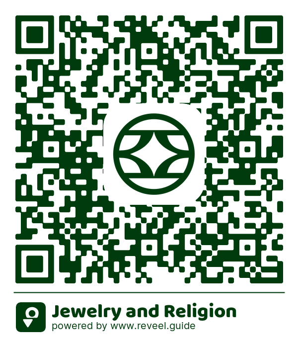 Image of the QR linking to the Jewelry and Religion