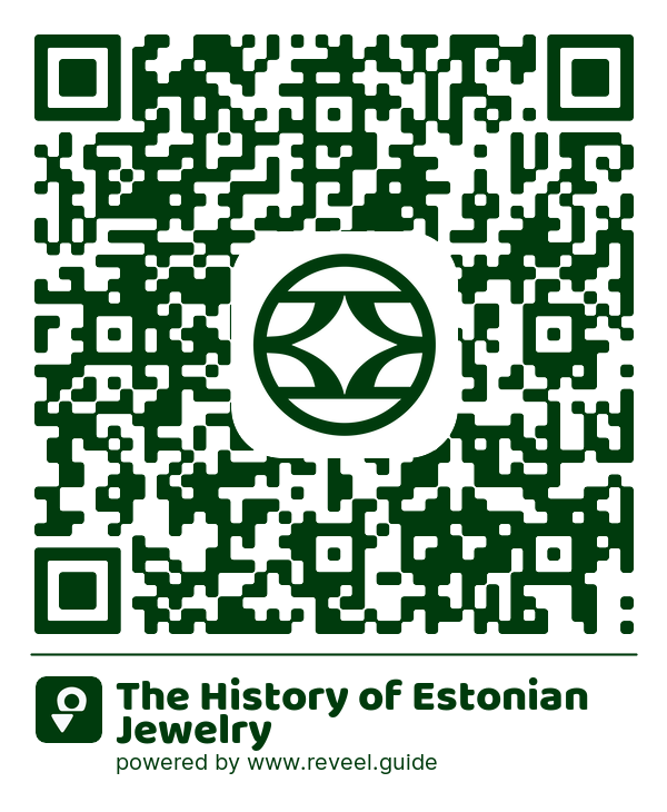 Image of the QR linking to the The History of Estonian Jewelry