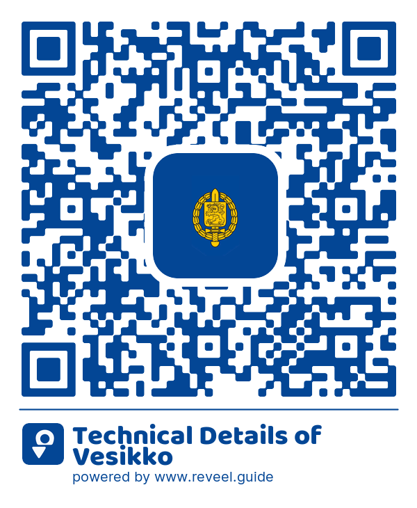 Image of the QR linking to the Technical Details of Vesikko