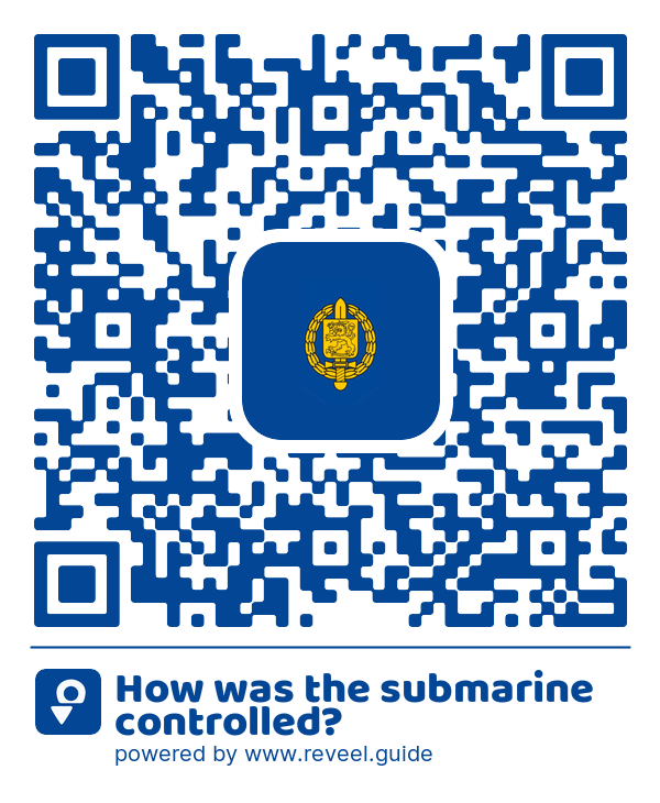 Image of the QR linking to the How was the submarine controlled?