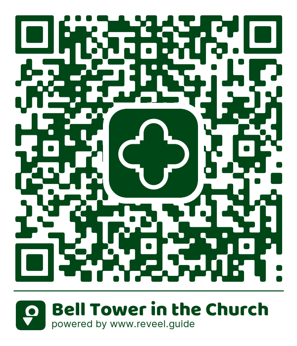 Image of the QR linking to the Bell Tower in the Church