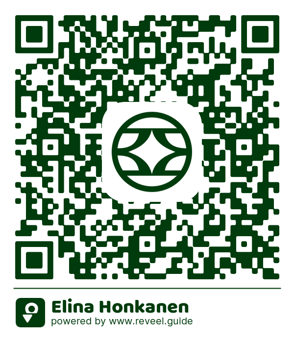 Image of the QR linking to the Elina Honkanen