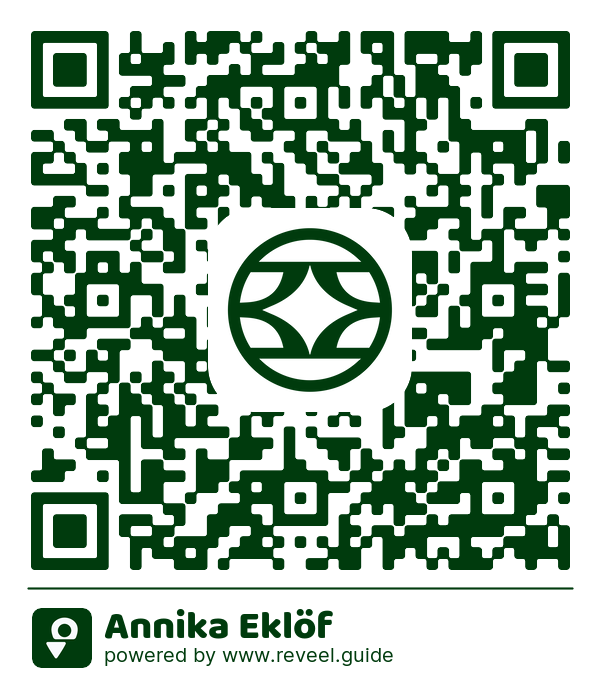 Image of the QR linking to the Annika Eklöf