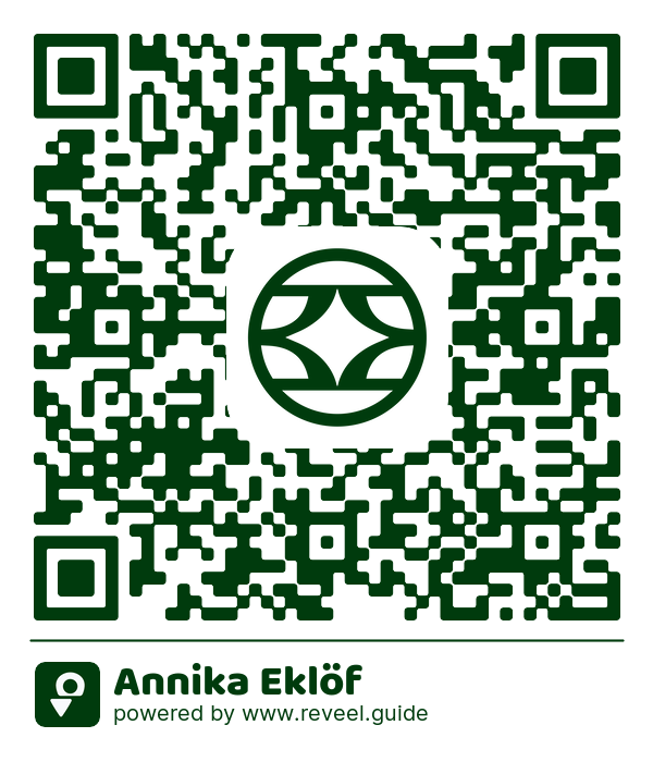 Image of the QR linking to the Annika Eklöf