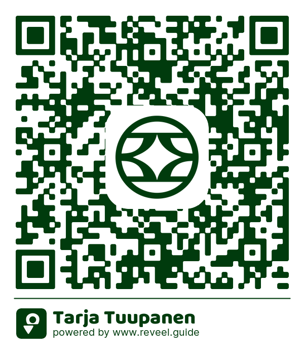 Image of the QR linking to the Tarja Tuupanen