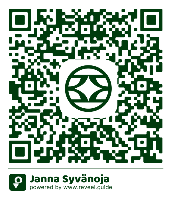 Image of the QR linking to the Janna Syvänoja