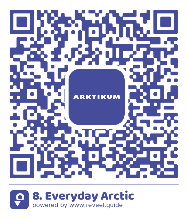 Image of the QR linking to the 8. Everyday Arctic