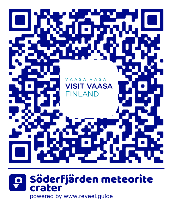 Image of the QR linking to the Söderfjärden meteorite crater
