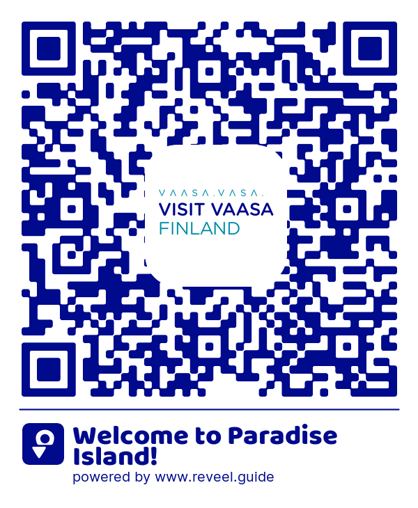 Image of the QR linking to the Tervetuloa Paratiisisaarelle!