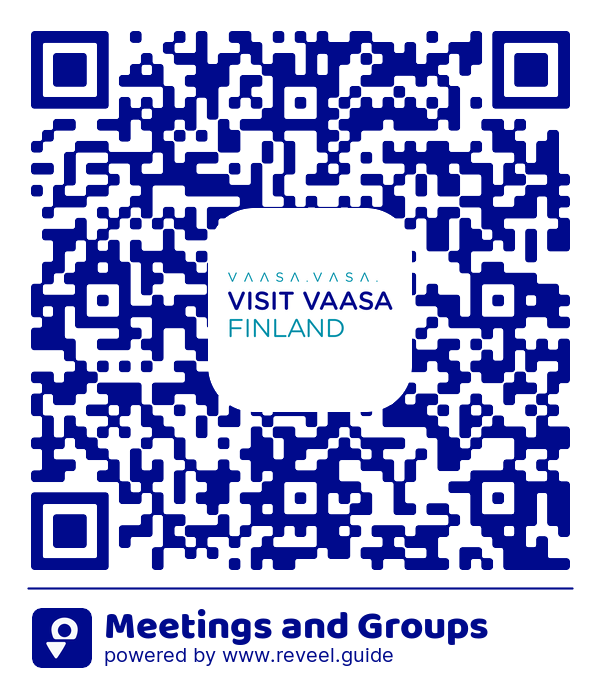 Image of the QR linking to the Kokoukset ja ryhmät
