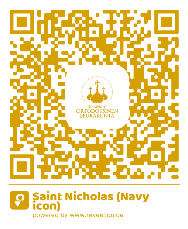 Image of the QR linking to the Saint Nicholas (Navy icon)