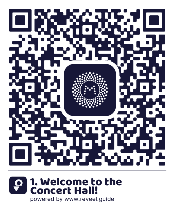 Image of the QR linking to the 1. Welcome to the Concert Hall!