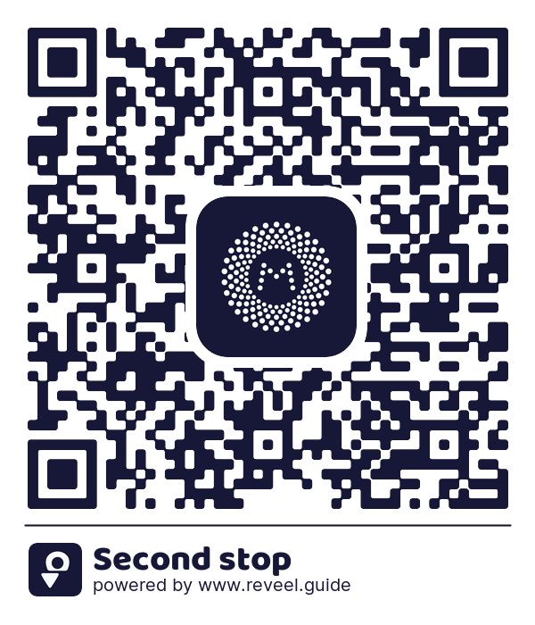Image of the QR linking to the Second stop