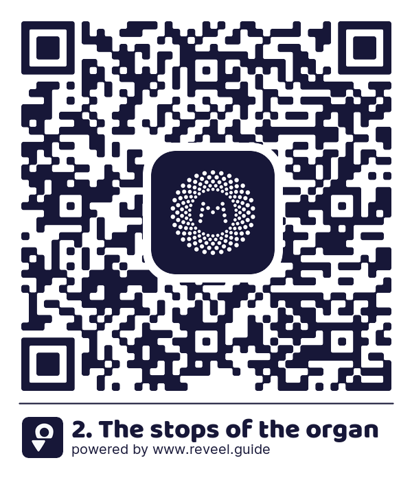 Image of the QR linking to the 2. The stops of the organ
