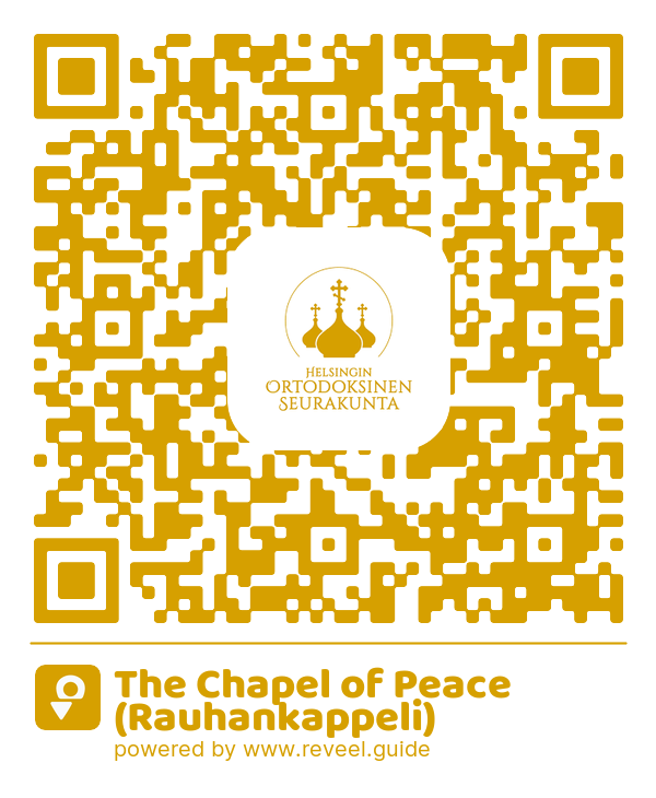 Image of the QR linking to the The Chapel of Peace (Rauhankappeli)