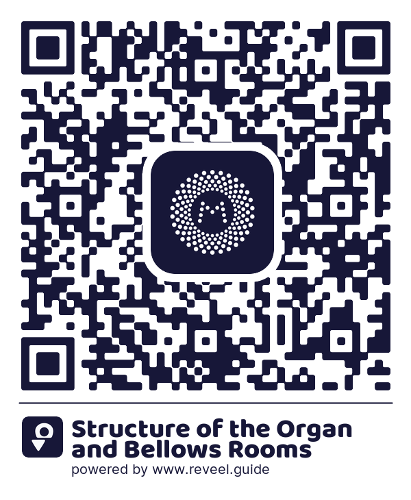 Image of the QR linking to the Structure of the Organ and Bellows Rooms