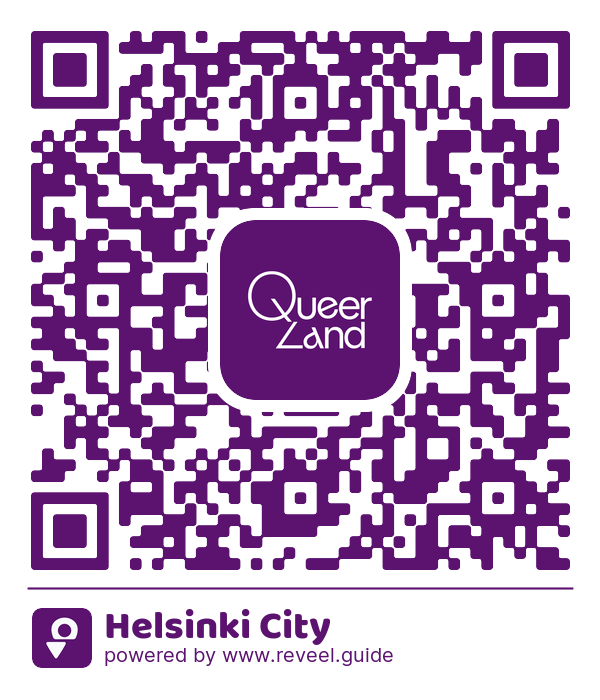 Image of the QR linking to the Helsinki City