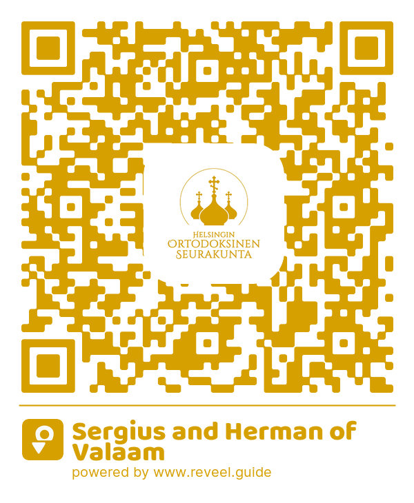 Image of the QR linking to the Sergius and Herman of Valaam