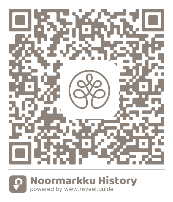 Image of the QR linking to the Noormarkku History