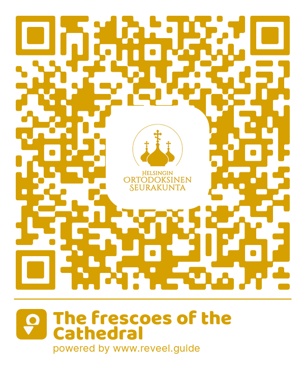 Image of the QR linking to the The frescoes of the Cathedral