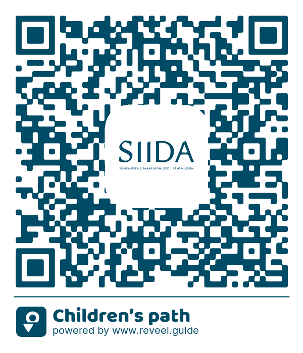 Image of the QR linking to the Children’s path
