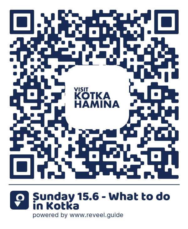 Image of the QR linking to the Sunday 15.6 - What to do in Kotka