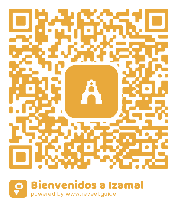 Image of the QR linking to the Welcome to Izamal